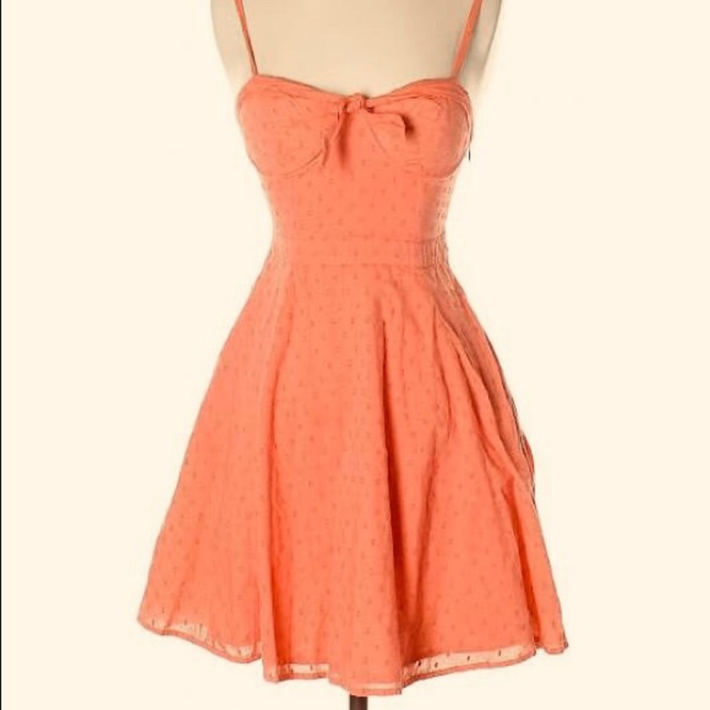 Jessica Simpson Coral Tie Dress